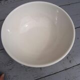 White salad bowl sarreguemines