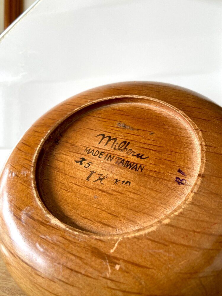 Saladier en bois