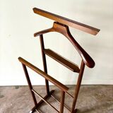 Dark wood valet