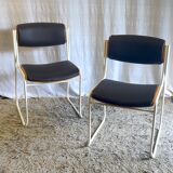 Set of 2 chairs 60s 70s