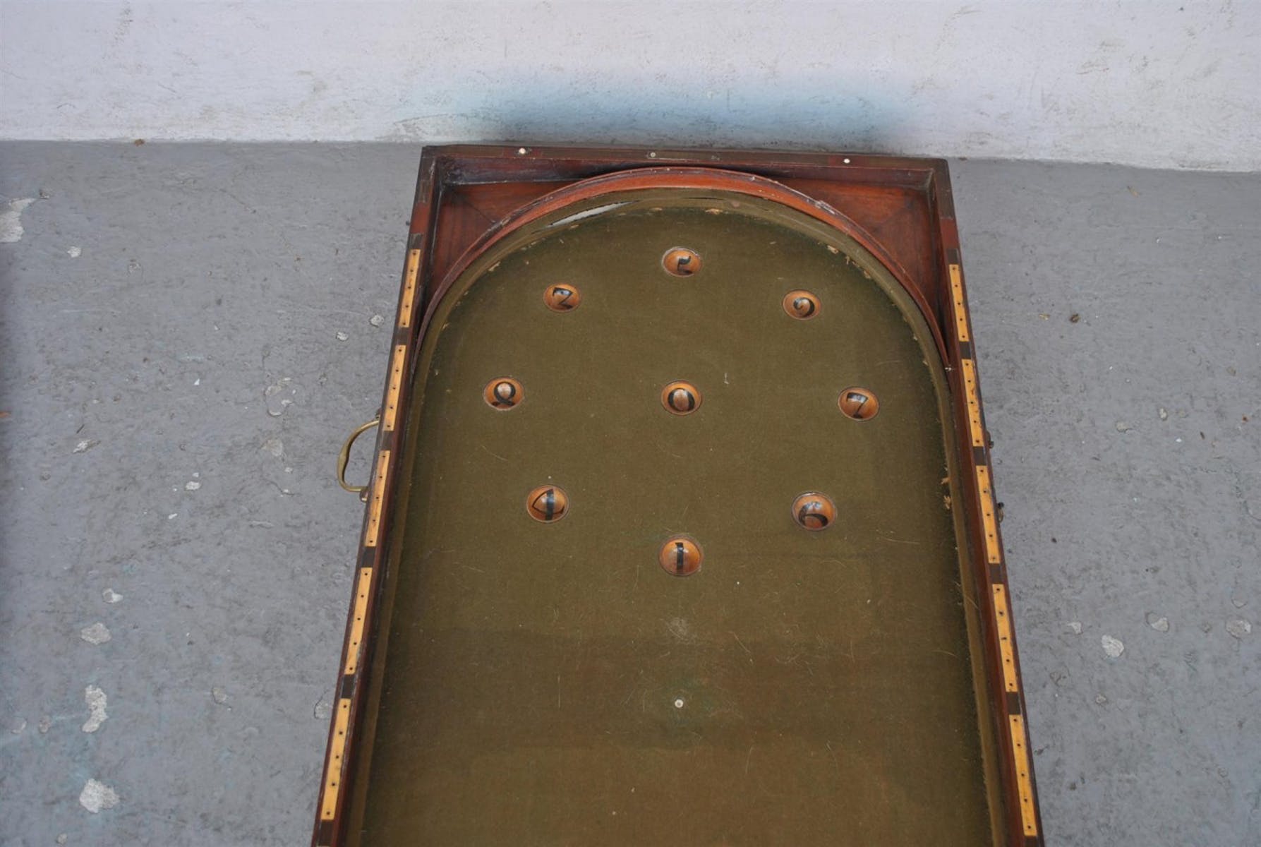 Pool liner of the period XIXth billiards