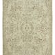 Hand-knotted one-of-a-kind turkish beige carpet 148 x 287 cm