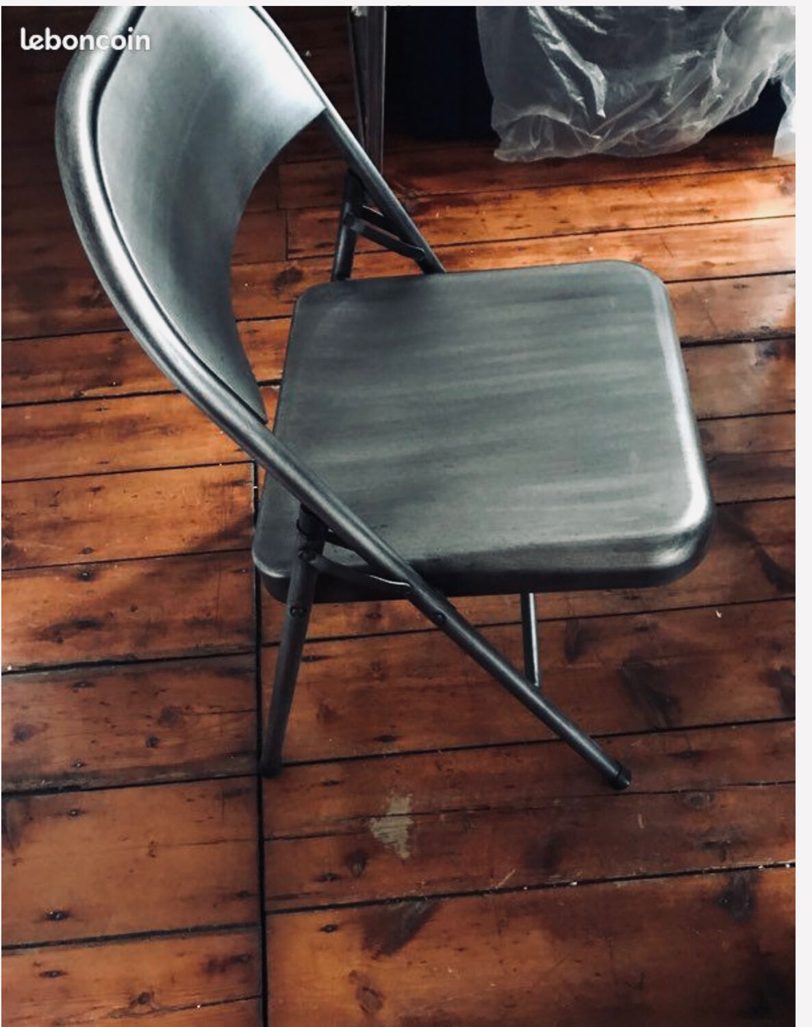 Folding chairs metal stainless steel color