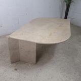 Vintage travertine table