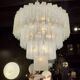 Grande suspension lustre verre Murano