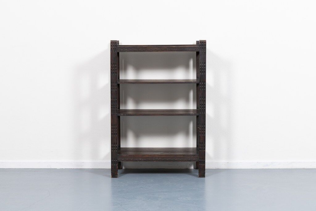 Mid-century handcrafted shelf, 1960s Italy