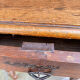 Table à écrire En Chêne D’époque Louis XIII XVII Eme Siècle