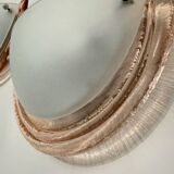 Murano glass half moon wall lights from the 80s (X2)