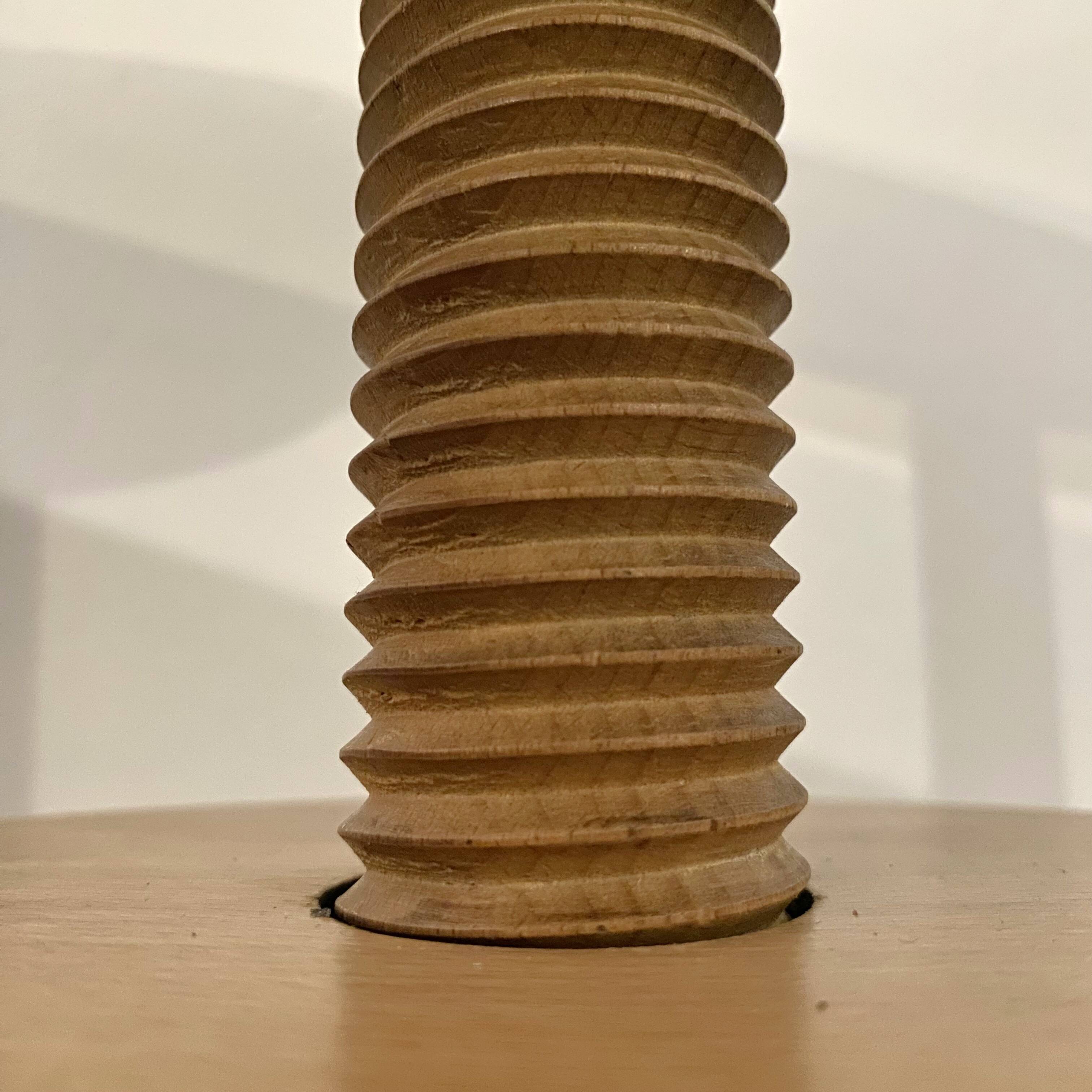 Screw stool, restored