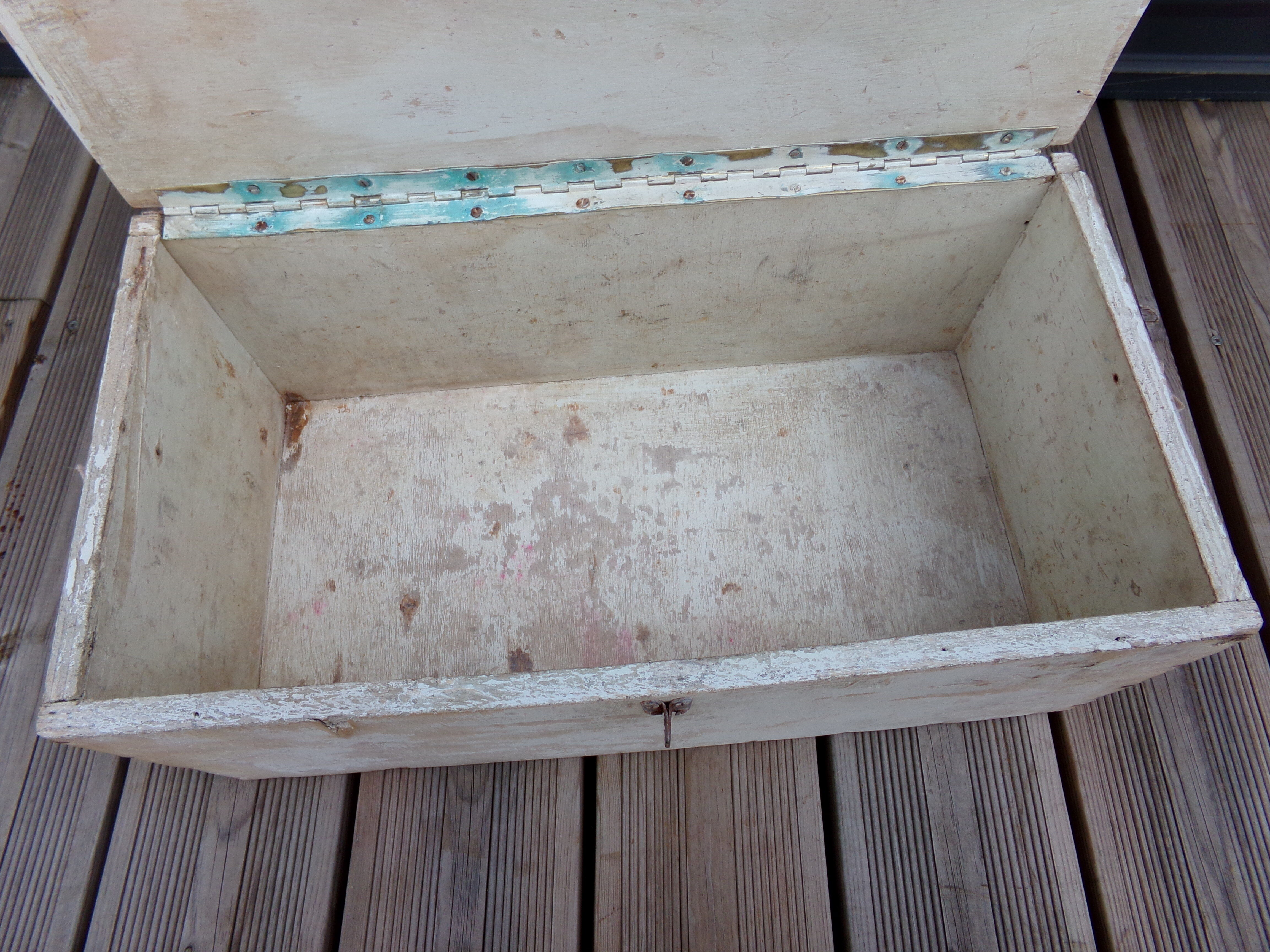 Wooden storage chest