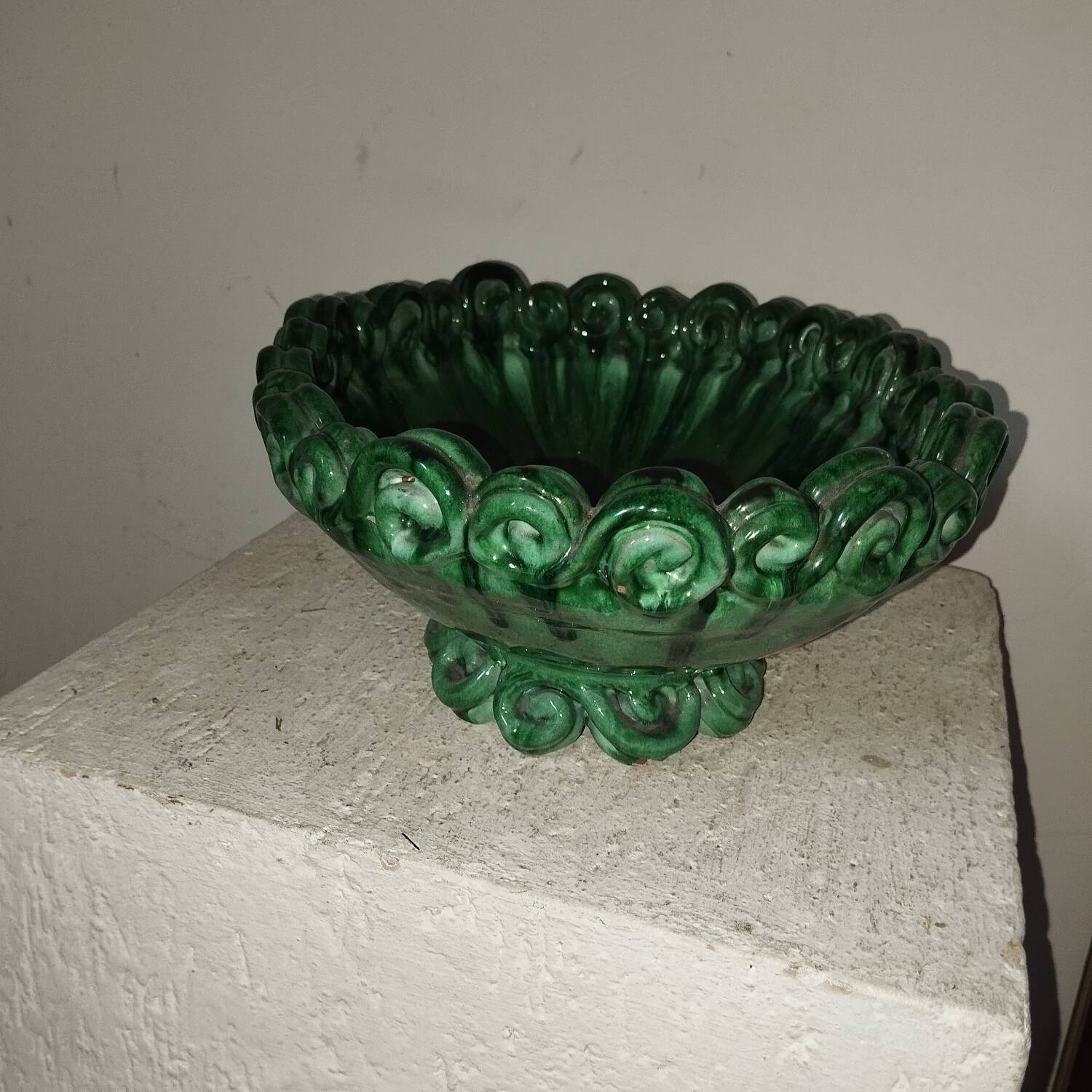 Ceramic bowl signed Harrel Ceramidi Marseille