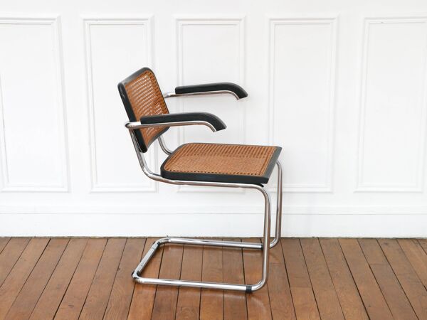 fauteuil Cesca B64 / cannage assise refait