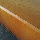 Vintage top sideboard from the 80s, sliding doors