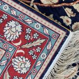 Vintage Sino Hereke silk rug 94x154 cm