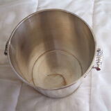 Silver metal champagne bucket ercuis