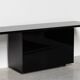 Giotto Stoppino for Acerbis Black Sheraton Sideboard Italy 1980s