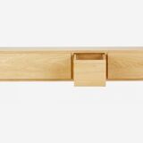 Solid oak coffee table - hana habitat