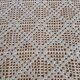 Handmade crochet antique bedspread