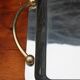 GUY DEGRENNE Serving Tray – Stainless Steel & Brass Handles – France