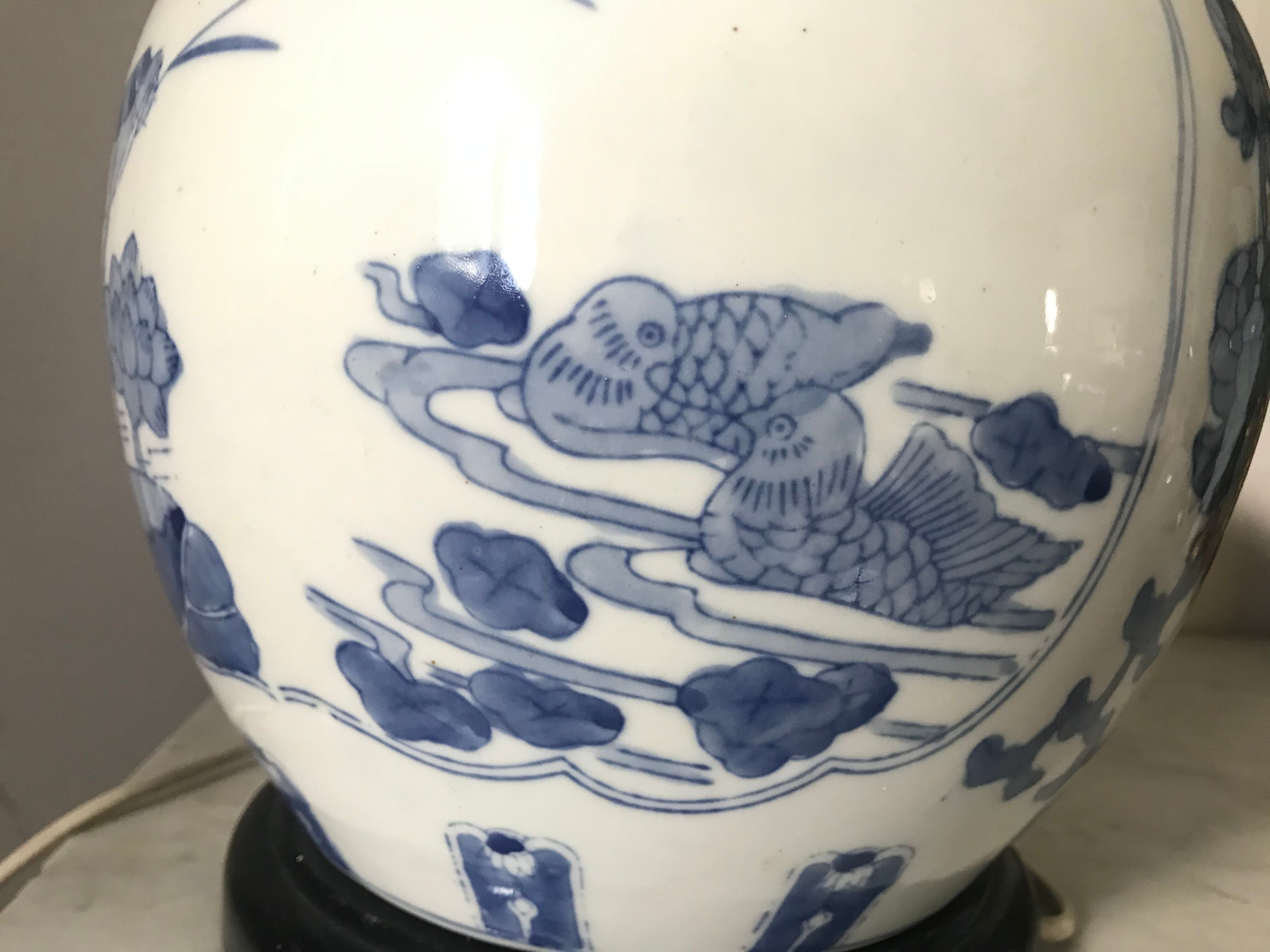 Vintage ceramic lamp