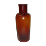 Former pharmacy early 20th amber glass bottle