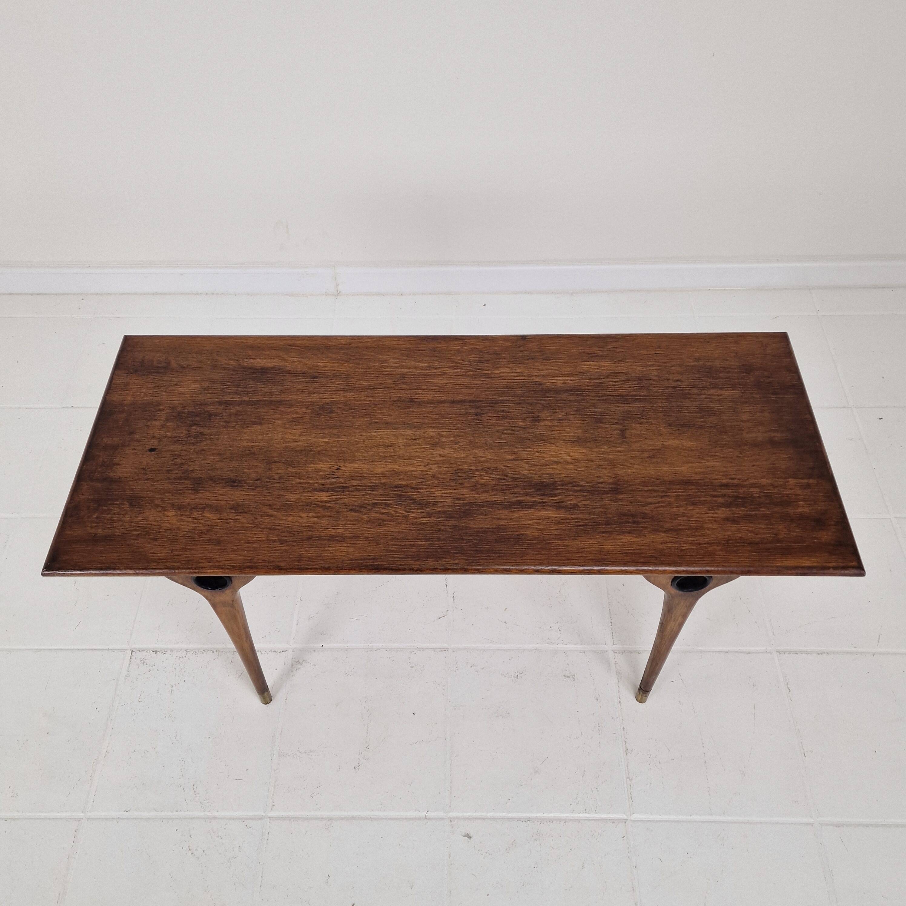 Table basse ou d'appoint rectangulaire italienne des années 1960
