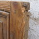 Old pine farm door