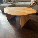Table basse en bois massif