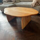 Solid wood coffee table
