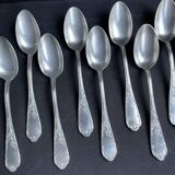 12 Small spoons – Silver plated