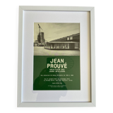 AFFICHE EXPO JEAN PROUVÉ ARLES LUMA