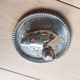 Silver swan ring holder