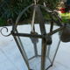Brass lantern pendant lamp