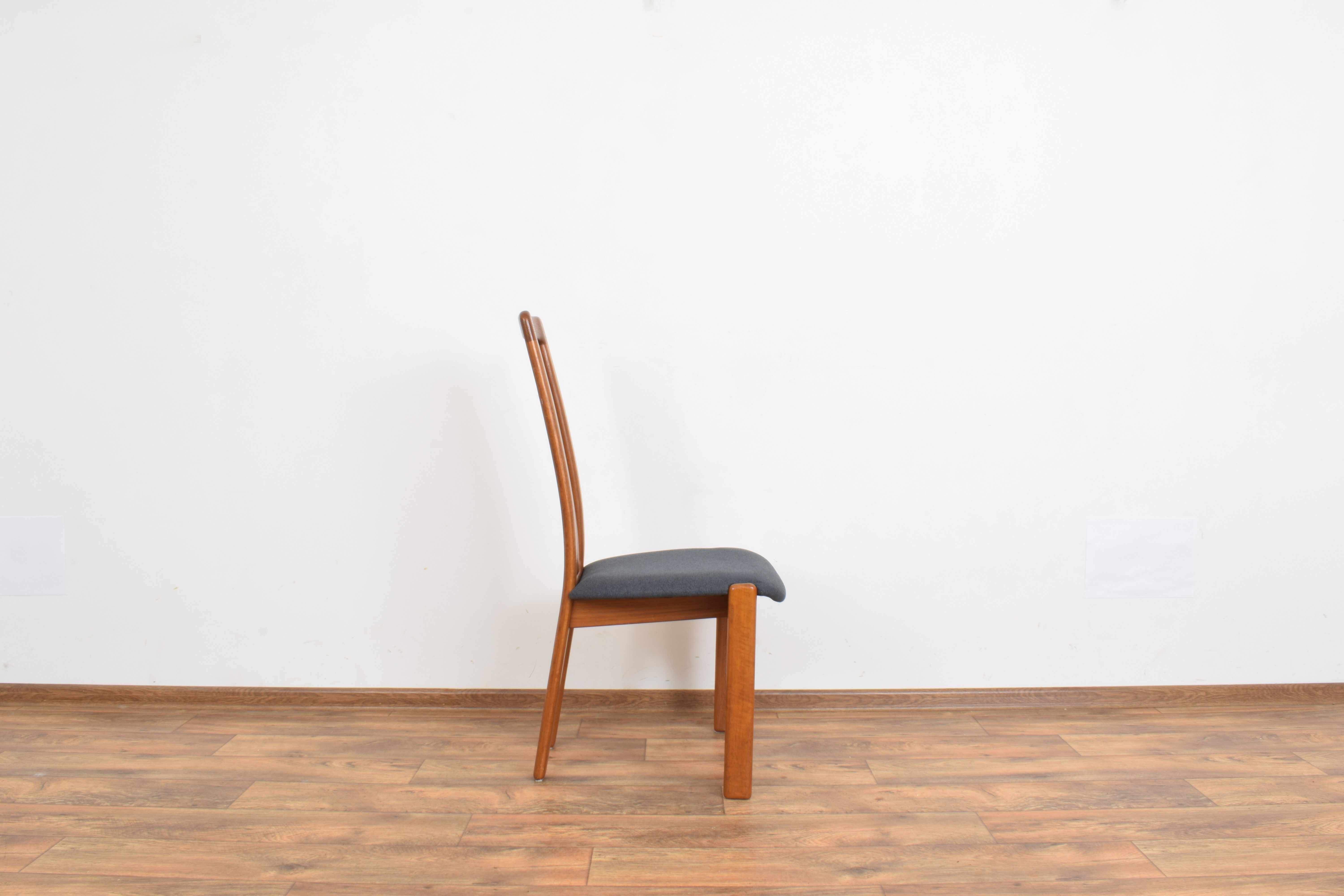 Danish teak dining chairs, set of 4