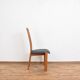 Danish teak dining chairs, set of 4