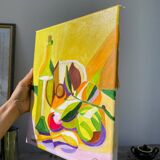 Nature morte huile sur toile