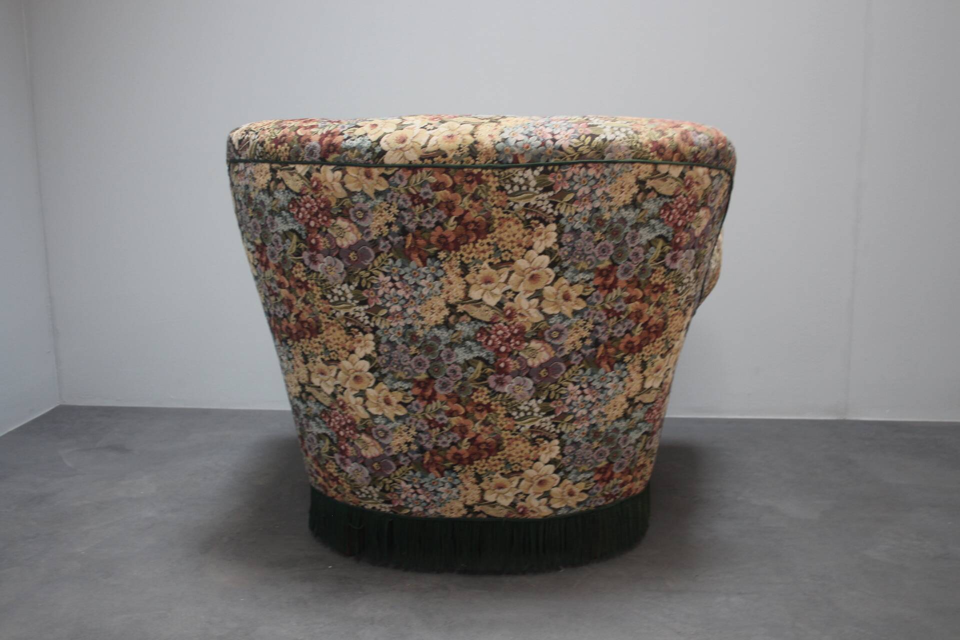 Designer club armchair, 1940s.