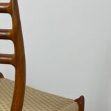 4 chairs model 78 by Nils O. Moller 1960