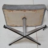 A pair of swivel stools, Tabourets or footstools, Czechoslovakia, 1970s.