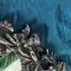 Rare pair of mirror sconces with putti. Napoleon III / Art Nouveau ~
