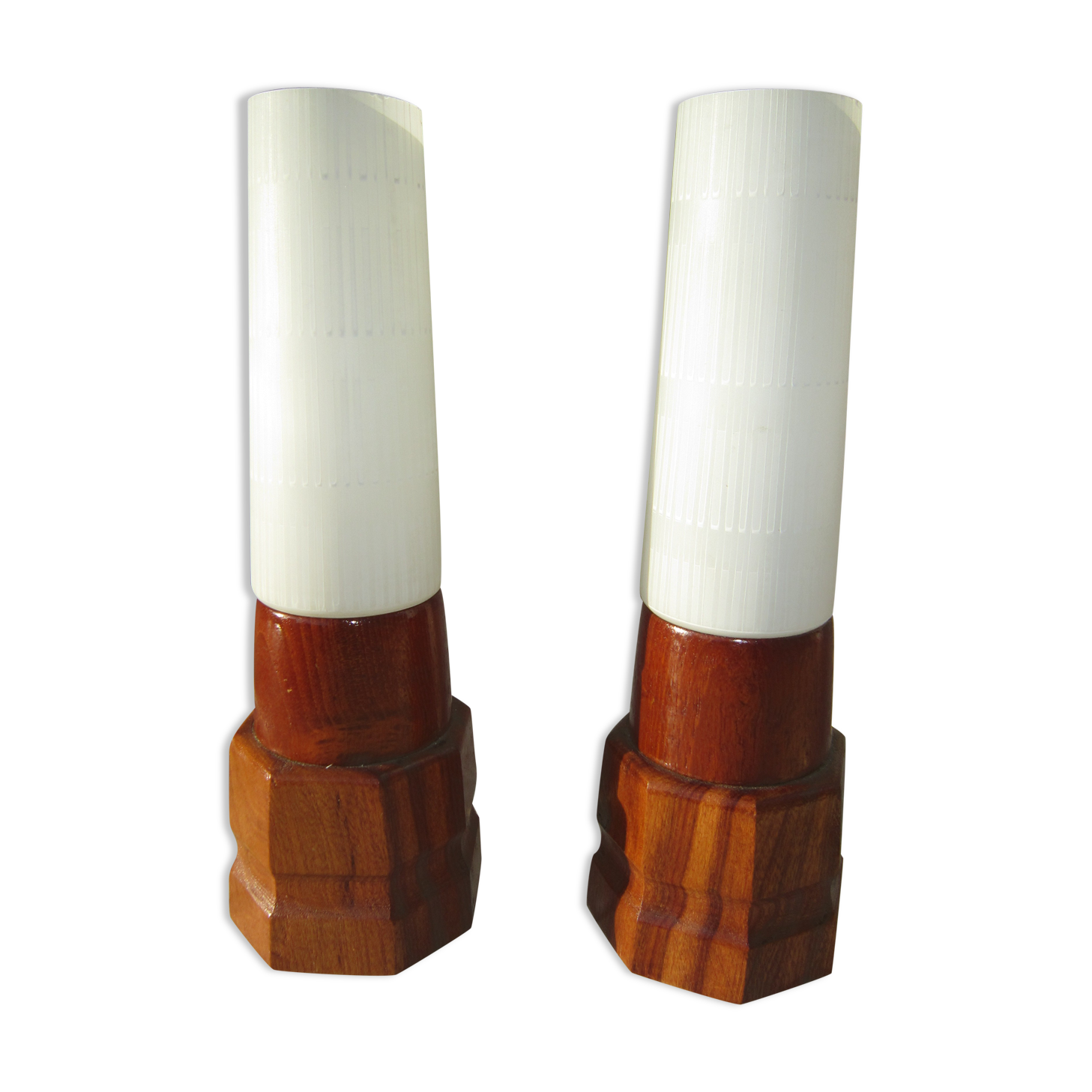 Paire de lampe chevet Louis Kalf pour Philips 1960s