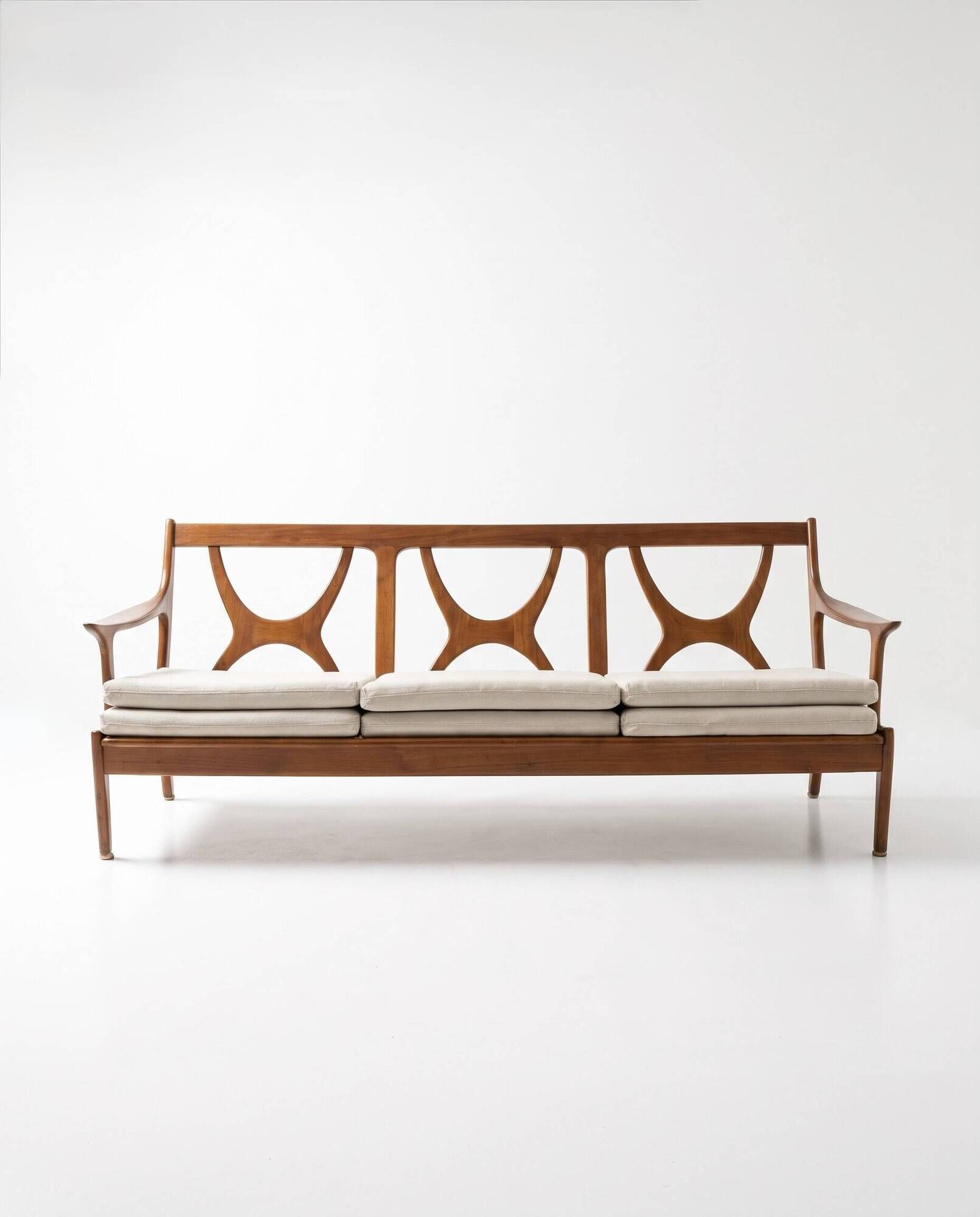 Danish three-seater sofa by Edvard Valentinsen for Fraska - 1960
