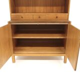 Scandinavian teak bookcase chest of drawers, Sweden, 1960
