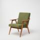 Fauteuils Radomsko vintage du milieu du siècle des années 1960, lot de 2