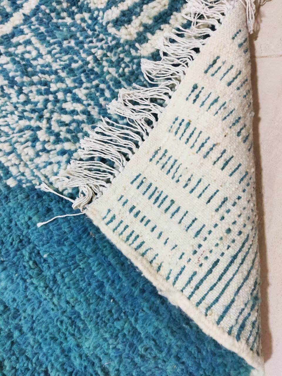 Tapis marocain en laine berbère 265 x 144cm