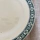 Plates flat porcelain Iron earth Vintage antique tableware