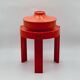 Space Age Plastic Jar by Luigi Massoni for Guzzini 1960s
