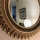 Mirror sun wood 75cm circa 1960