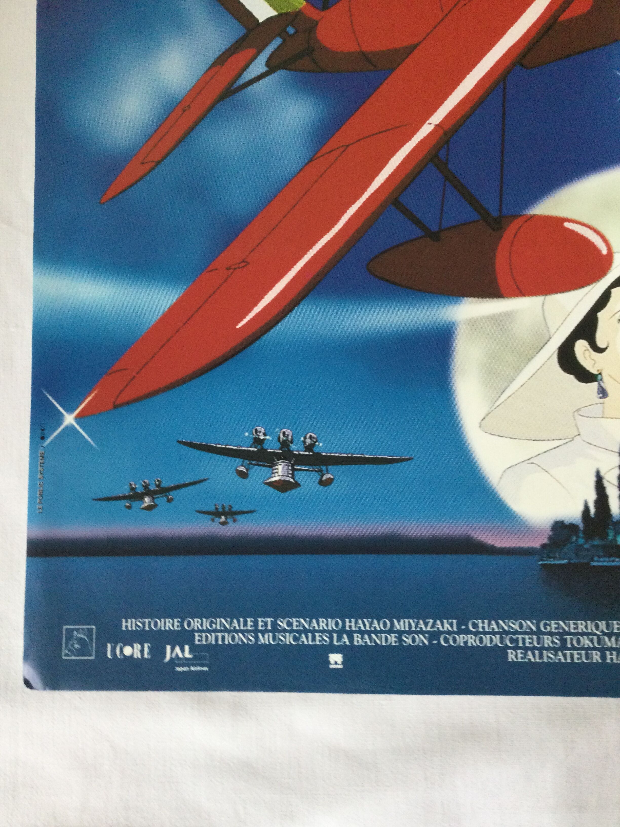 Affiche du film " Porco rosso "