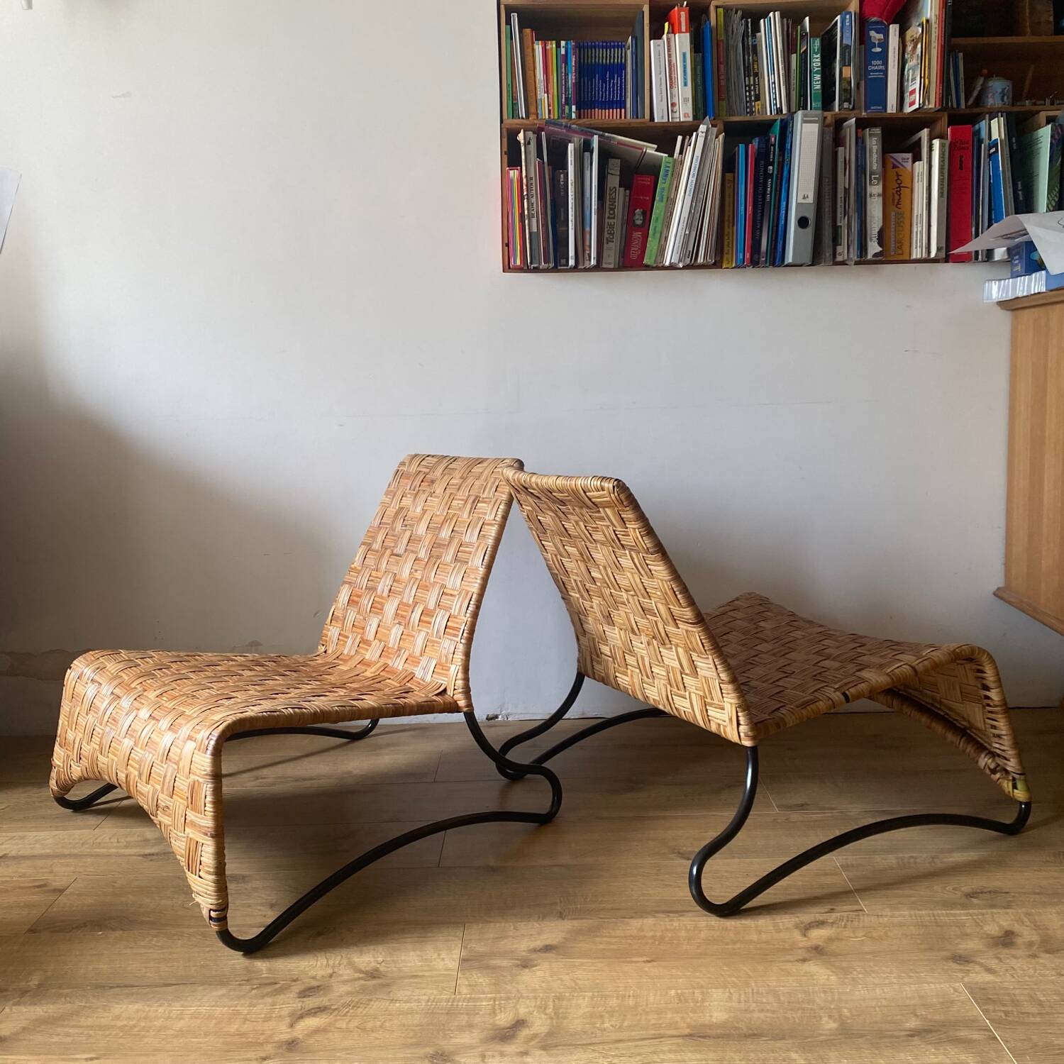 Maso armchairs, Maria Vinka woven rattan armchairs for Ikea